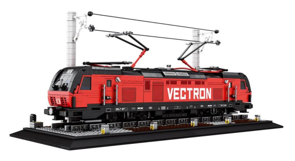 European Electric Locomotive 1889pc Construction Set