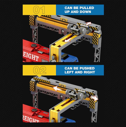 European Diesel Locomotive 1980pc Construction Set