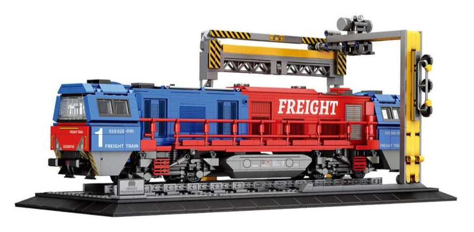 European Diesel Locomotive 1980pc Construction Set