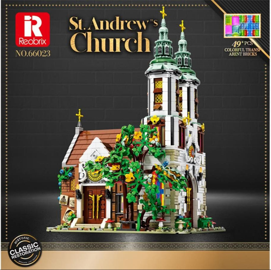 St Andrew's Church 3087pc Construction Set