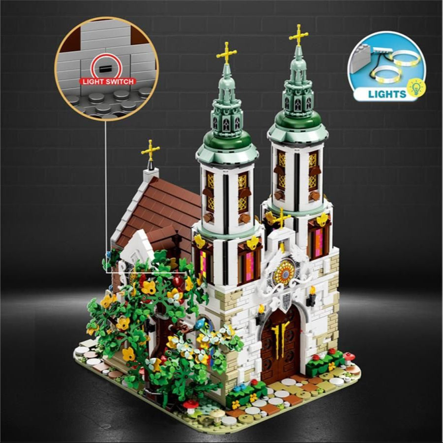 St Andrew's Church 3087pc Construction Set