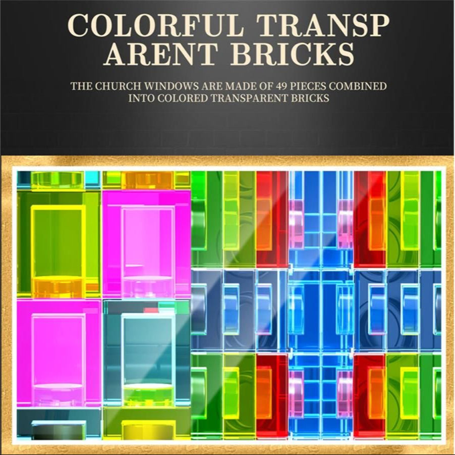 St Andrew's Church 3087pc Construction Set