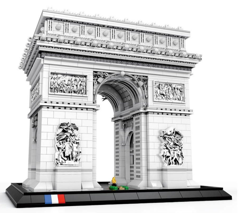 L'Arc de Triumphe 3718pc Construction Set