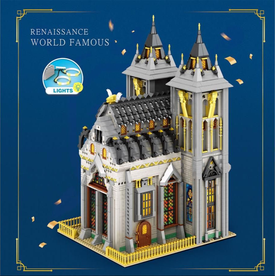 Medieval Church 3468pc Construction Set