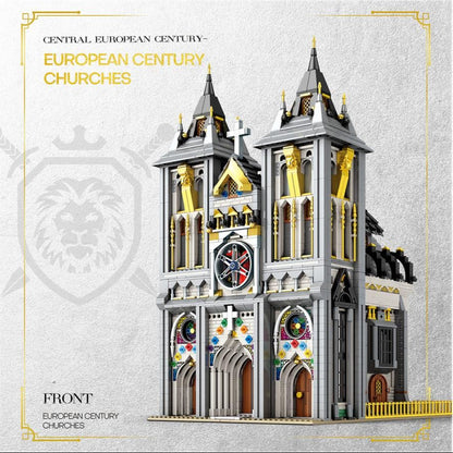 Medieval Church 3468pc Construction Set