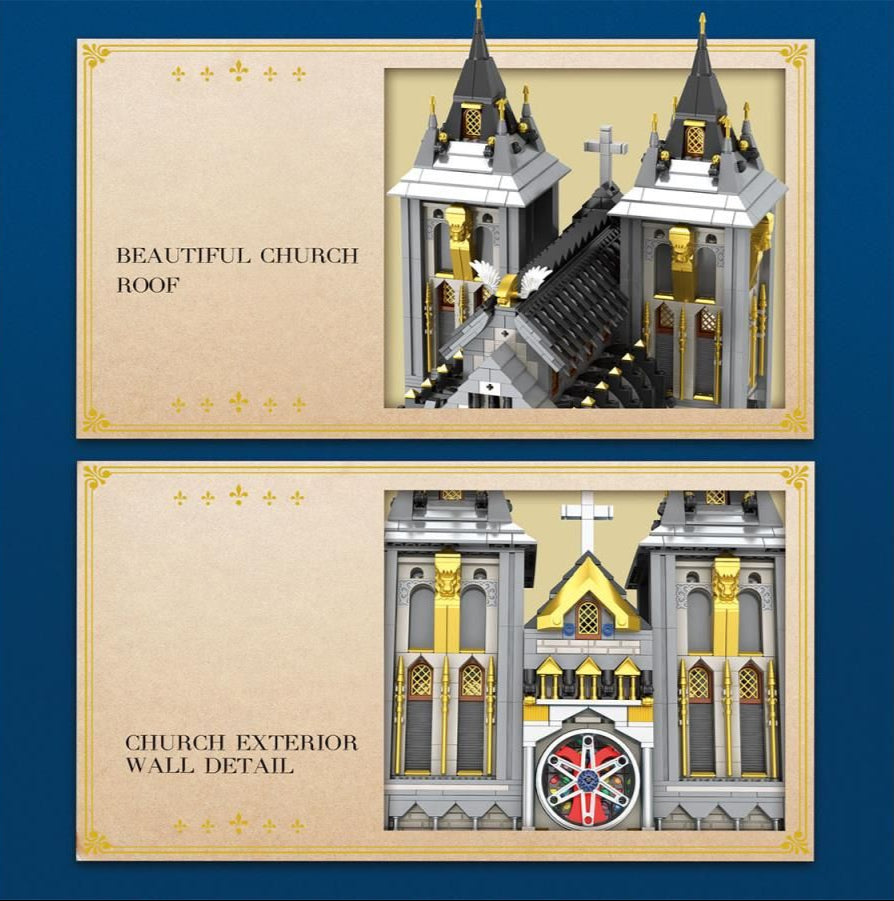 Medieval Church 3468pc Construction Set