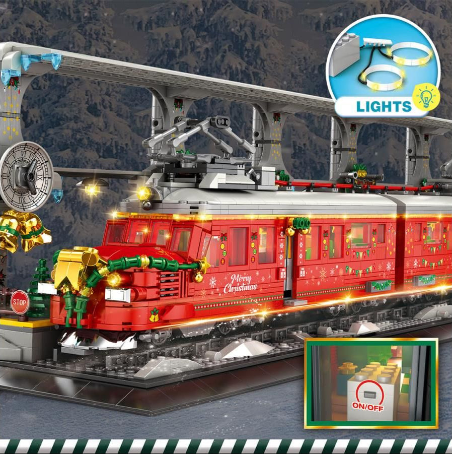 Christmas Train 2822pc Construction Set
