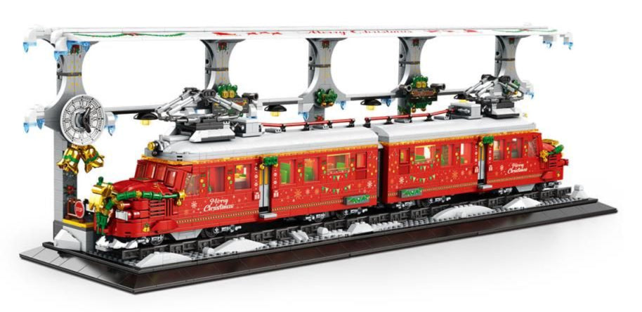 Christmas Train 2822pc Construction Set