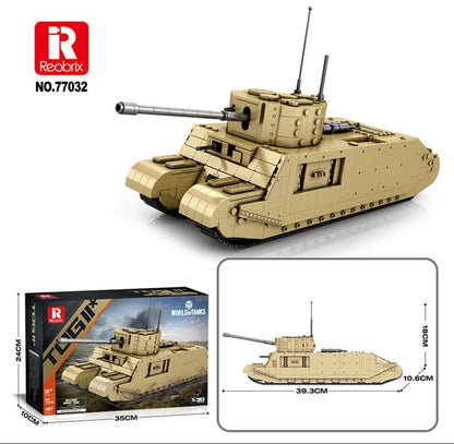 World of Tanks TOG II 1427pc Construction Set