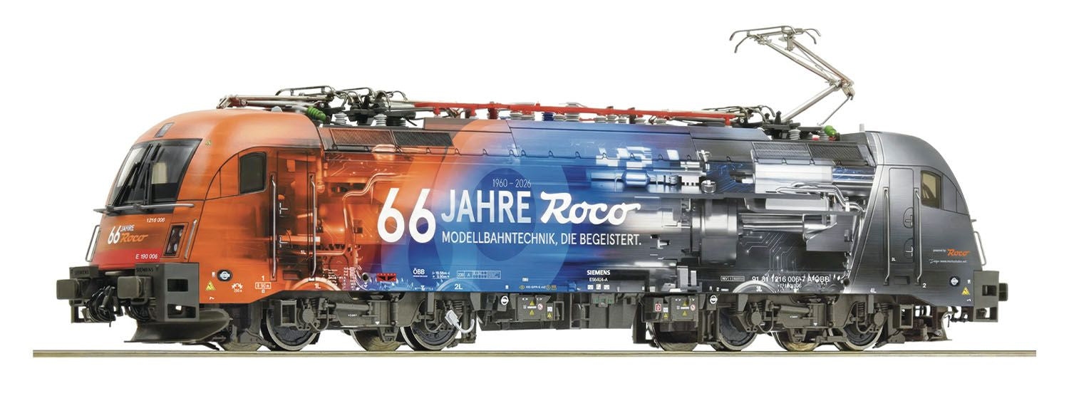 Roco 7500103 OBB Rh1216 006-7 66 Years of Roco Electric – Rails