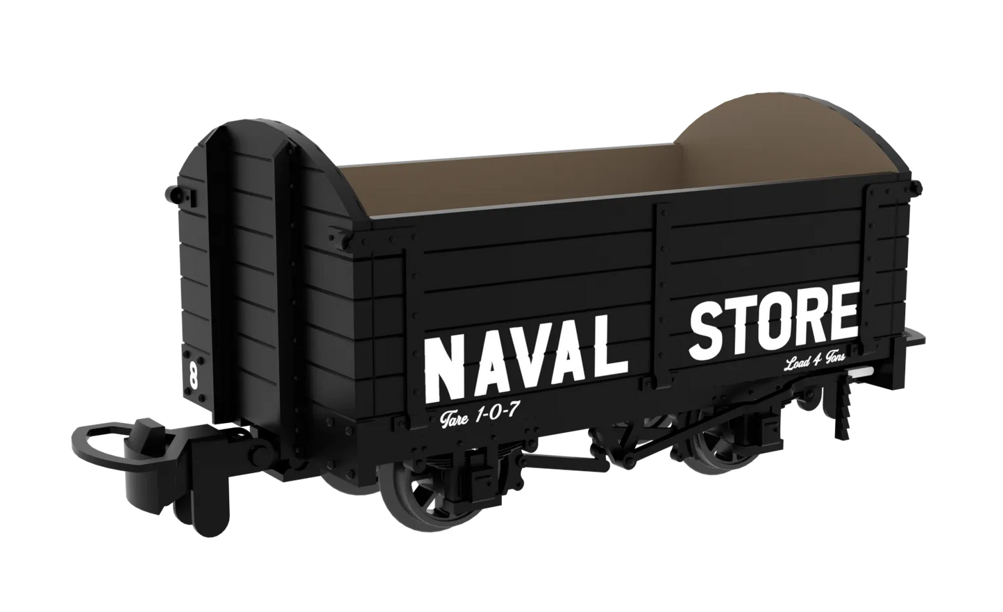 990983 Naval Store Wagons No.8, 11 & 17 Triple Pack