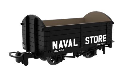 990983 Naval Store Wagons No.8, 11 & 17 Triple Pack