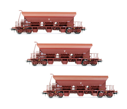 Pre-Owned Set of 3 SNCF Bogie Hopper Wagons