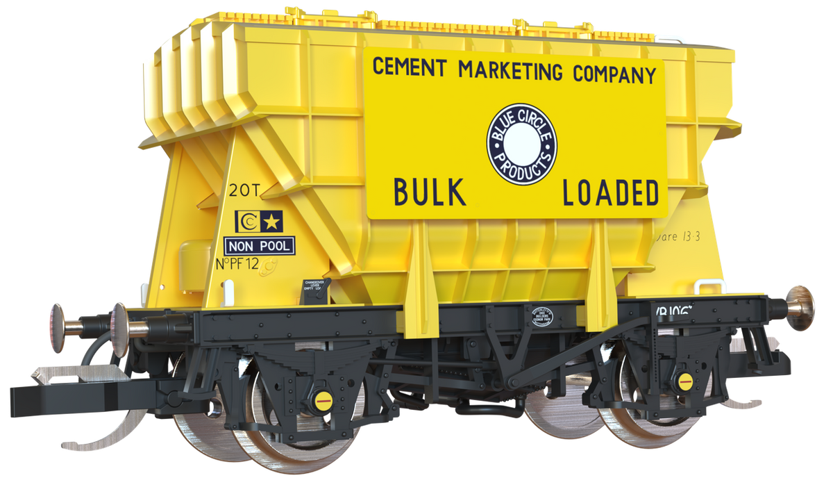 T3001 Presflo Cement Wagon Blue Circle Cement Triple Pack - PF12, PF19 & PF29