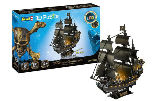 00155 Black Pearl (LED Edition) 3D Puzzle