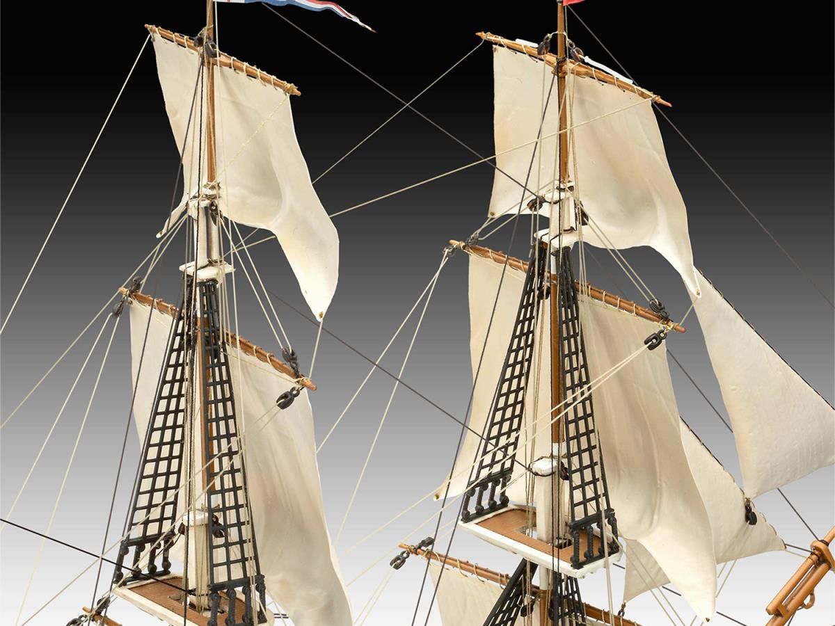 Revell 05458 Darwins Historic Discovery Barque H.M.S. Beagle 1/96 Revell 05458 Darwins Historic Discovery Barque H.M.S. Beagle 1/96