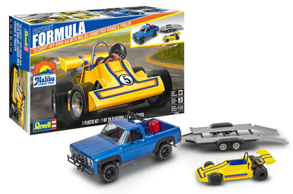 '78 Chevy 4x4 Pickup with Go-kart Model Kit