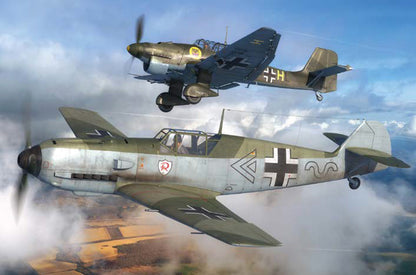 Model Set Messerschmitt Bf109E & Ju87B Stuka