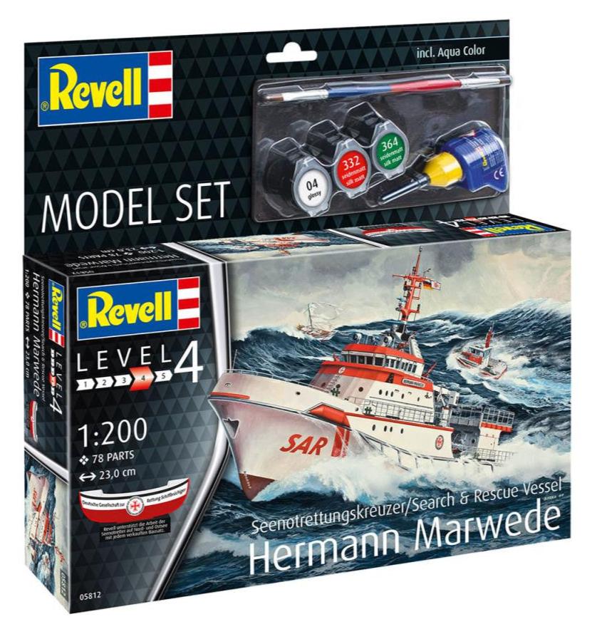 Model Set S&R Vessel "Hermann Marwede" Model Kit