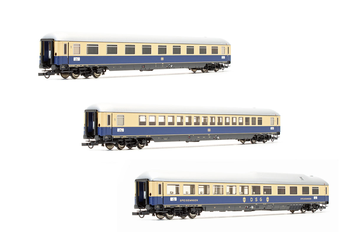 Pre-Owned Set Of 3 'Rheinpfeil' DB Passenger Coaches