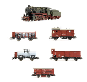 Pre-Owned 6 Piece Set 'Prussian Goods Train' K.P.E.V.