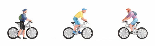 Figures - Mountain Bikers Figure Set (3)