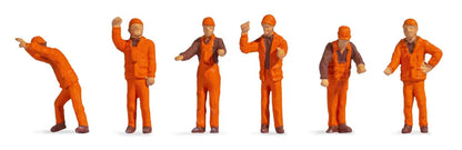 Railway Shunters (6) Hobby Figure Set