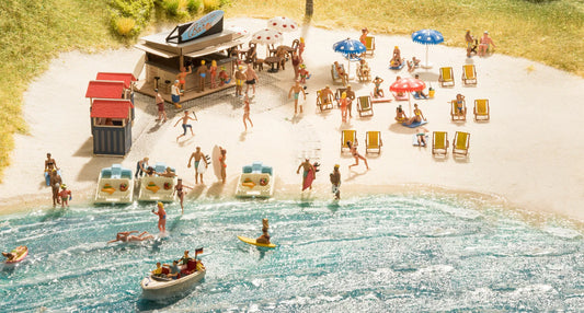 N16426 On the Beach 3D Set (Pre-Built)