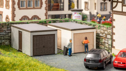 Prefab Garages (2) Laser Cut Minis Kit