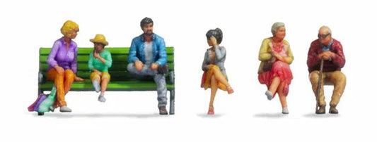 Seated People (6) Figure Set