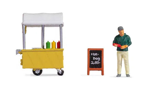 Hot Dog Stall Tiny Scenes Set