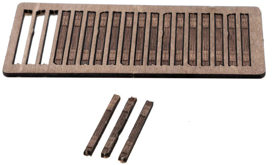 N14699 Railway Sleepers Laser Cut Minis Kit - N Scale