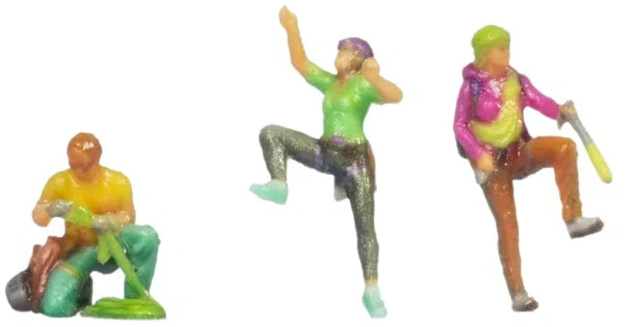 N35822 Mountaineers (6) 3D Master Figure Set