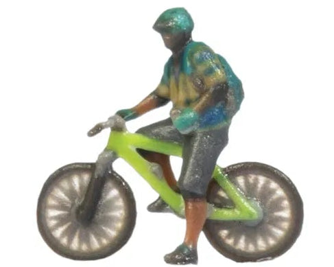 N35834 Mountain Bikers (3) 3D Master Figure Set