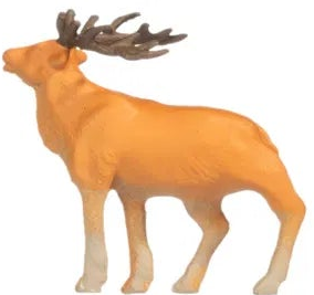 N15746 Bears (2) Wolves (4) & Stag (1) Figure Set - HO/OO Scale