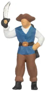 N15859 Carnival/Fancy Dress (6) Figure Set