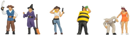 N15859 Carnival/Fancy Dress (6) Figure Set