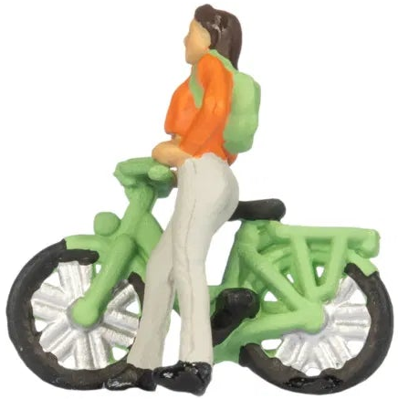 N15896 Cyclists on Bikes (3) Figure Set - HO/OO Scale