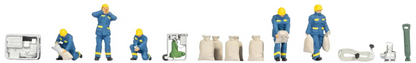 N16258 THW Flood Relief Operation Themed Figure Set
