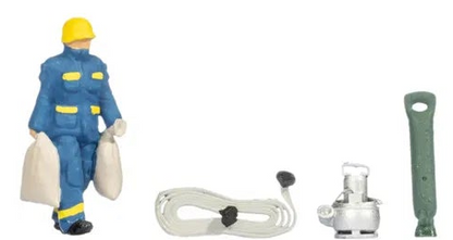 N16258 THW Flood Relief Operation Themed Figure Set