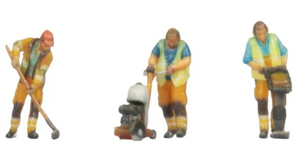 N35040 Road Workers (6) 3D Master Figure Set