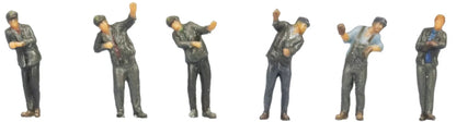 N35210 Steam Locomotive Drivers (6) 3D Master Figure Set