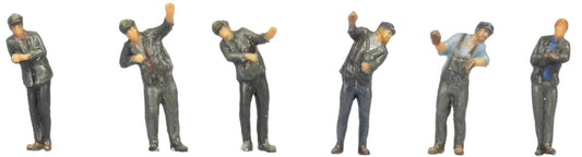 N35210 Steam Locomotive Drivers (6) 3D Master Figure Set