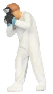 N15071 Crime Scene Police (5) & Corpse (1) Figure Set
