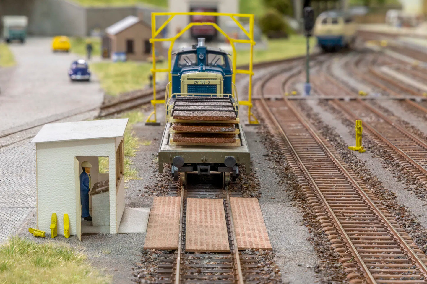 N14295 Railway Weighbridge Laser Cut Minis Kit