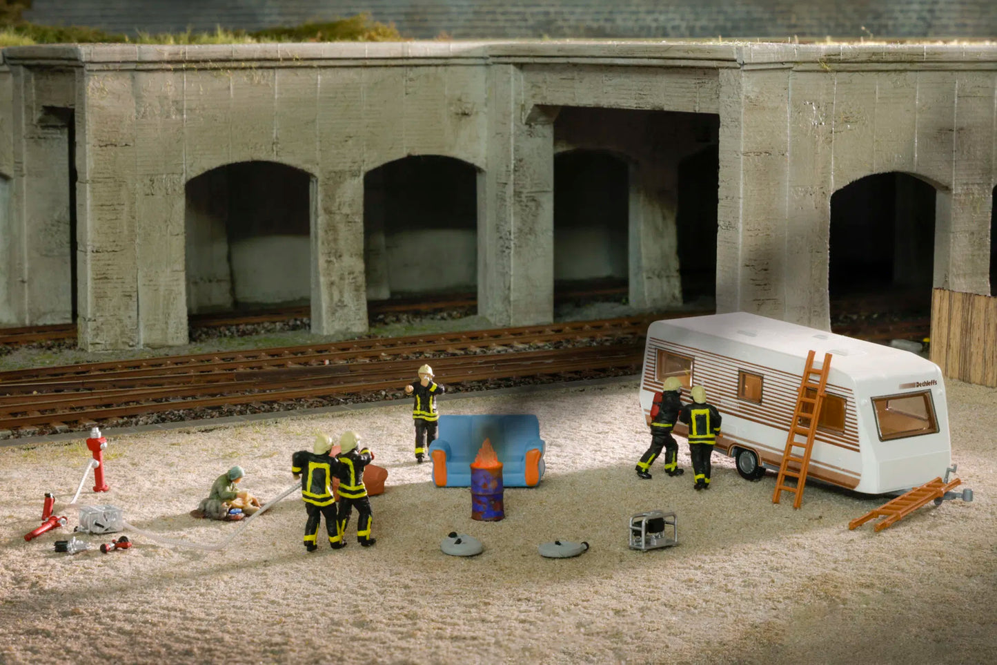 N16259 Fire Brigade Operation Themed Figure Set
