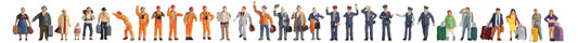 N16051 At the Station (30) Mega Economy Figure Set