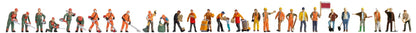 N16052 At Work (29) Mega Economy Figure Set