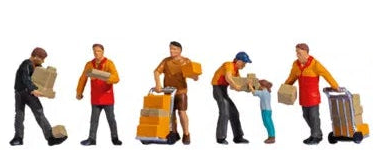 N16052 At Work (29) Mega Economy Figure Set