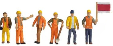 N16052 At Work (29) Mega Economy Figure Set